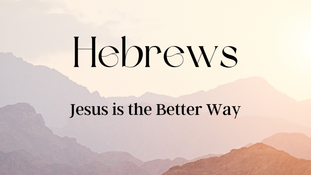 Jesus is the better way (Hebrews 9-10). Image