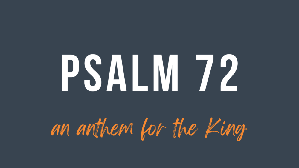 Psalm 72