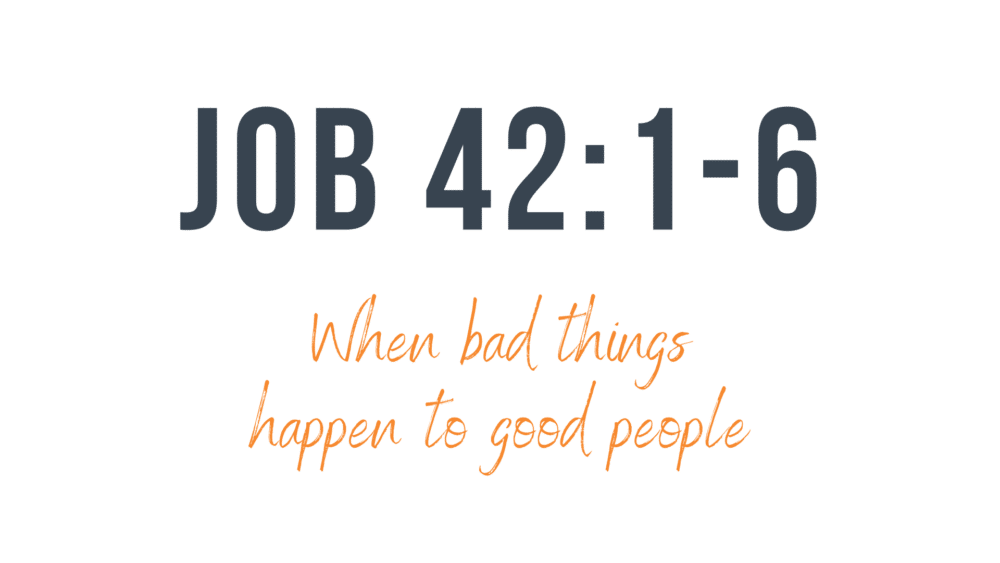 Job 42:1-6 Image